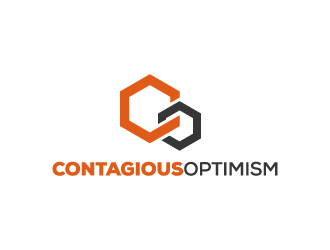 Contagious Optimism  logo design by pencilhand