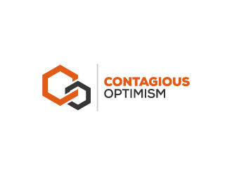 Contagious Optimism  logo design by pencilhand