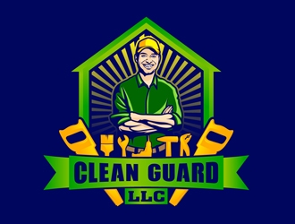 Clean Guard LLC logo design by DreamLogoDesign