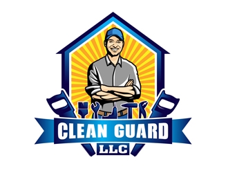 Clean Guard LLC logo design by DreamLogoDesign