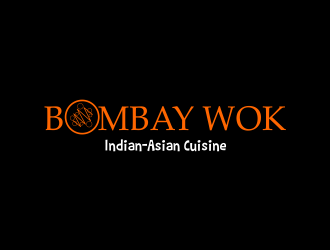Bombay Wok Indian-Asian Cuisine logo design by Dhieko
