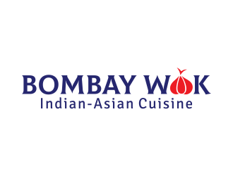 Bombay Wok Indian-Asian Cuisine logo design by mikael