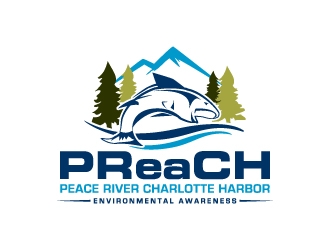 PReaCH ( Peace River Charlotte Harbor environmental awareness )  logo design by J0s3Ph