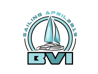 BVI Sailing 2019 logo design by samuraiXcreations