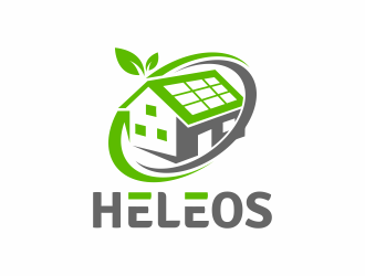 Heleos logo design by mikael
