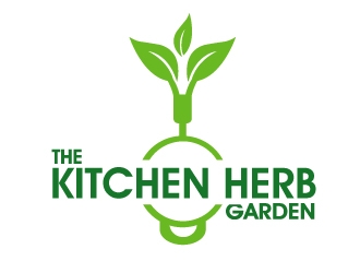 The Kitchen Herb Garden logo design by PMG