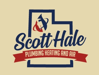 Scott Hale Plumbing Heating and Air  logo design by jaize