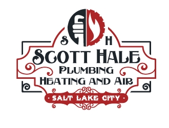 Scott Hale Plumbing Heating and Air  logo design by Ultimatum