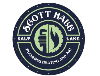 Scott Hale Plumbing Heating and Air  logo design by Ultimatum