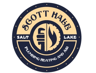 Scott Hale Plumbing Heating and Air  logo design by Ultimatum