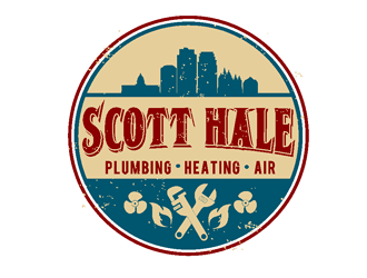 Scott Hale Plumbing Heating and Air  logo design by coco