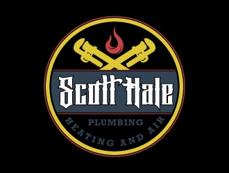 Scott Hale Plumbing Heating and Air  logo design by daywalker