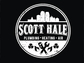 Scott Hale Plumbing Heating and Air  logo design by coco