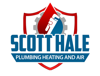 Scott Hale Plumbing Heating and Air  logo design by kunejo