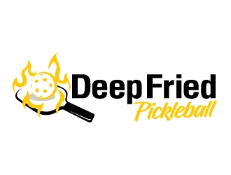 Deep Fried Pickleball logo design by jaize