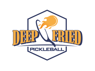 Deep Fried Pickleball logo design by YONK