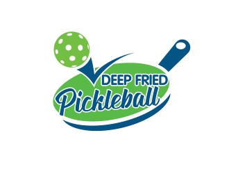 Deep Fried Pickleball logo design by totoy07