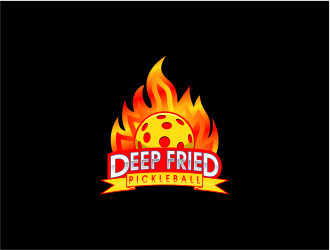 Deep Fried Pickleball logo design by meliodas
