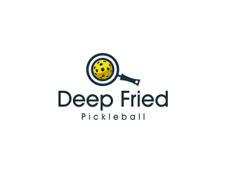 Deep Fried Pickleball logo design by meliodas