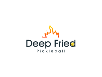 Deep Fried Pickleball logo design by meliodas