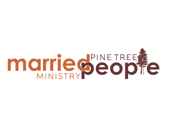 Pine Tree Married People Ministry logo design by Cekot_Art