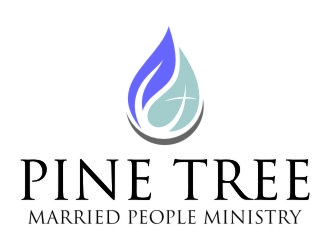 Pine Tree Married People Ministry logo design by jetzu