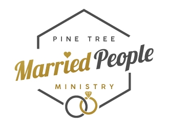 Pine Tree Married People Ministry logo design by nexgen