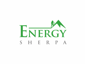 Energy Sherpa logo design by santrie