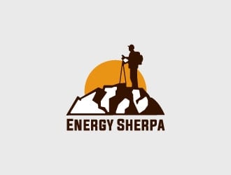 Energy Sherpa logo design by GrafixDragon