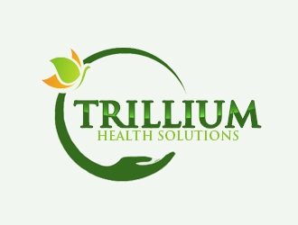 Trillium Health Solutions logo design by nikkl