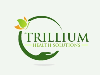 Trillium Health Solutions logo design by nikkl