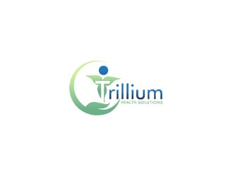 Trillium Health Solutions logo design by Gaze