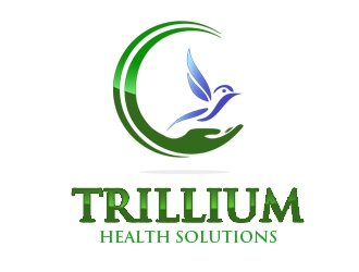 Trillium Health Solutions logo design by nikkl