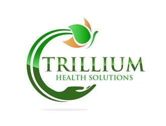 Trillium Health Solutions logo design by nikkl