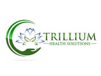 Trillium Health Solutions logo design by nikkl
