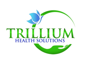 Trillium Health Solutions logo design by nikkl