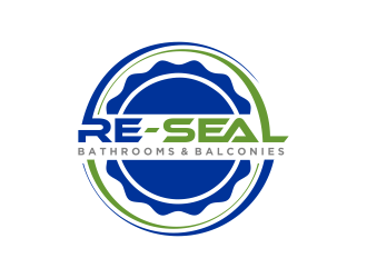 RE-SEAL BATHROOMS & BALCONIES logo design by hidro