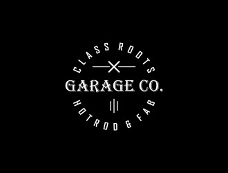 Classic Roots Garage Co. - Hotrod & Fab logo design by ammad