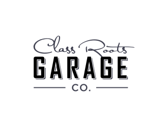 Classic Roots Garage Co. - Hotrod & Fab logo design by ammad