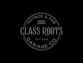 Classic Roots Garage Co. - Hotrod & Fab logo design by dhika