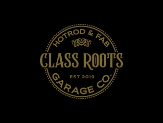 Classic Roots Garage Co. - Hotrod & Fab logo design by dhika
