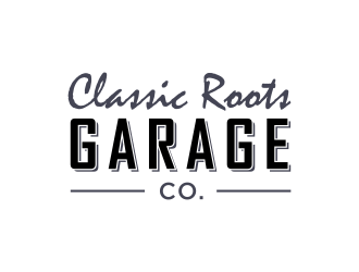 Classic Roots Garage Co. - Hotrod & Fab logo design by ammad