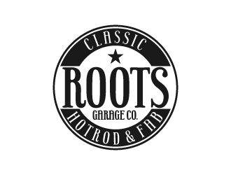 Classic Roots Garage Co. - Hotrod & Fab logo design by fastsev