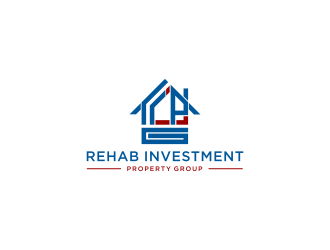 Rehab Investment Property Group logo design by L E V A R