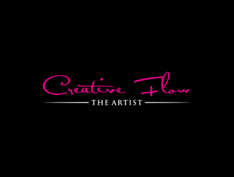 Creative Flow The Artist logo design by johana