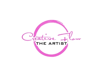 Creative Flow The Artist logo design by uttam