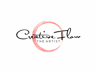 Creative Flow The Artist logo design by agus