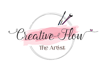 Creative Flow The Artist logo design by 3Dlogos