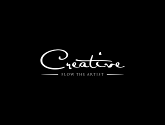 Creative Flow The Artist logo design by L E V A R