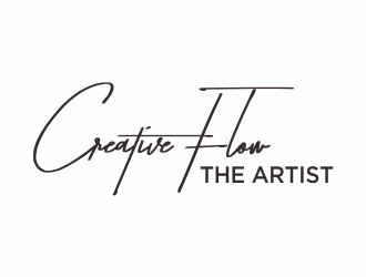 Creative Flow The Artist logo design by afra_art